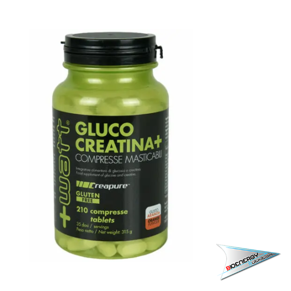 +Watt-GLUCO CREATINA+ (Conf. 210 cps masticabili)     